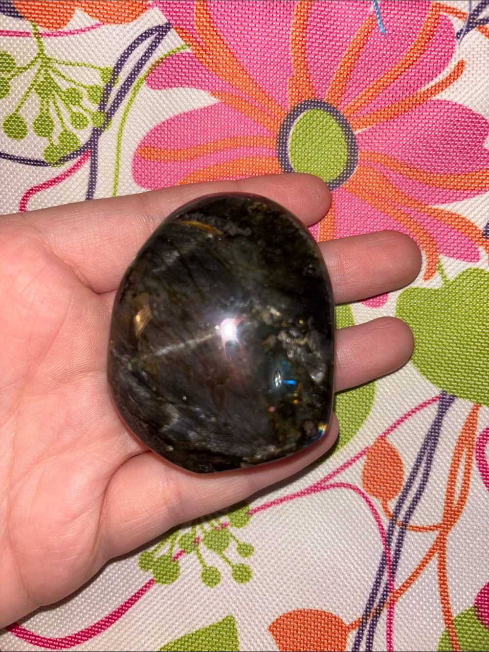 Labradorite flashy stone